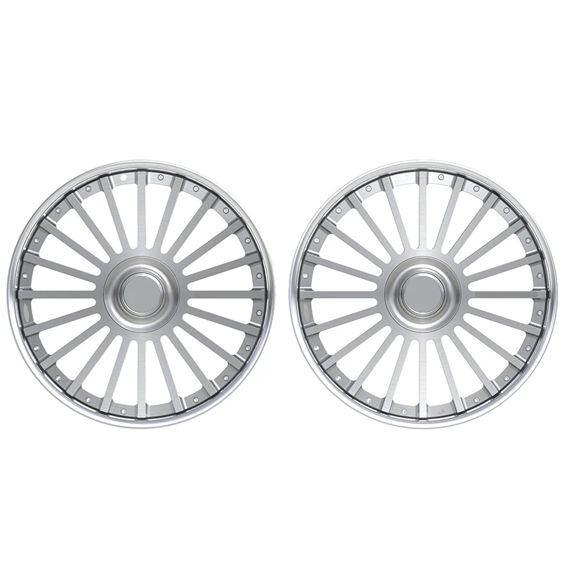 Customized Two-Piece T6061 Forged Wheel Brushed Chrome 5 112 5x130 66.6 18-26 Inch Racing Car Wheels Floating Hat Various Sizes
