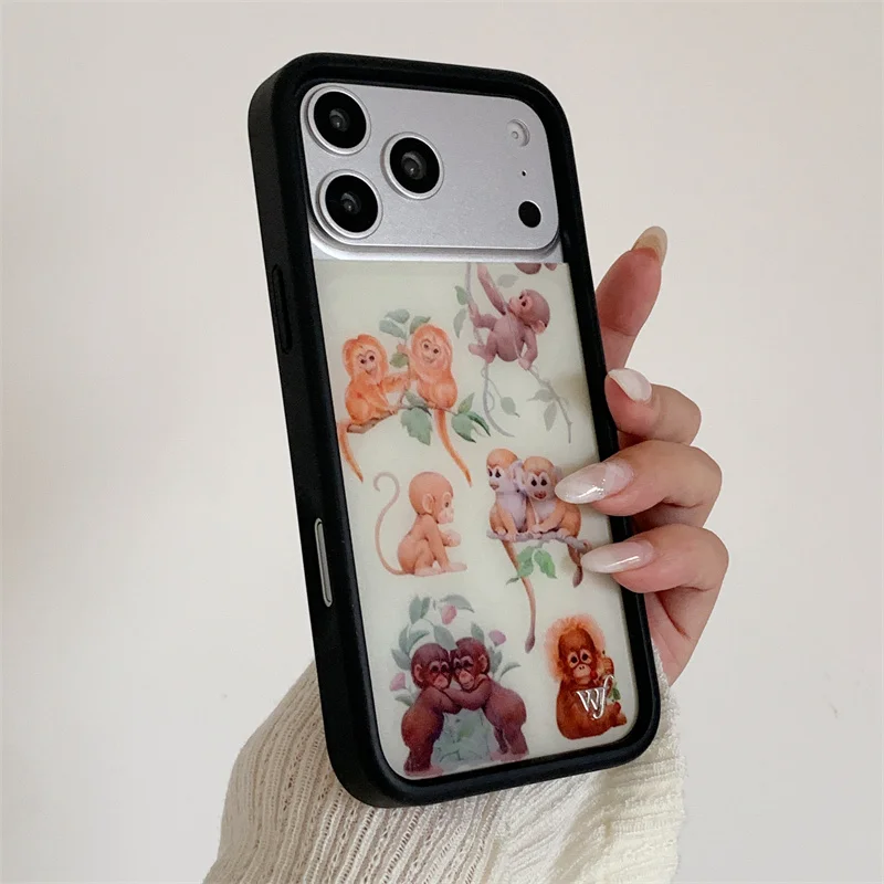 Etui na telefon z motywem dzikich kwiatów, Nick Sturniolo, Joker, króliczek, ozdobne, na iPhone 18, 17, 16, 15, 14, 13, 12 Pro Max Plus, anime, tylna obudowa. — zdjęcie produktu 4