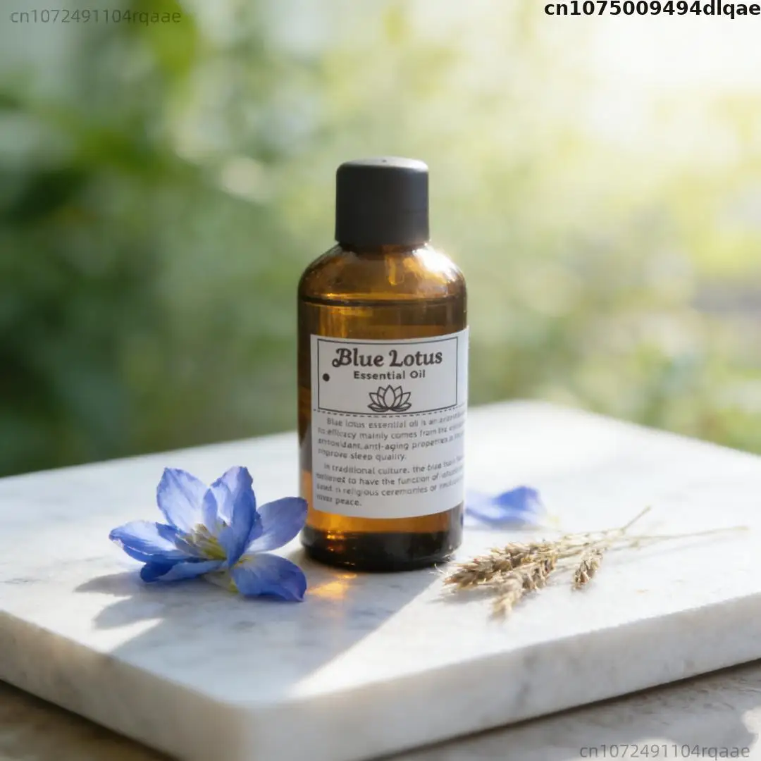 Blue Lotus Essential Oil Natural Plant Aroma Oil For Aromatherapy Diffuser Meditation Relaxing Home Fragrance