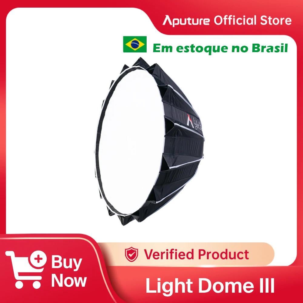 Диффузор вспышки Aputure Light Dome III софтбокс для светодиодных фонарей с креплением Bowens серии LS 120/300/600