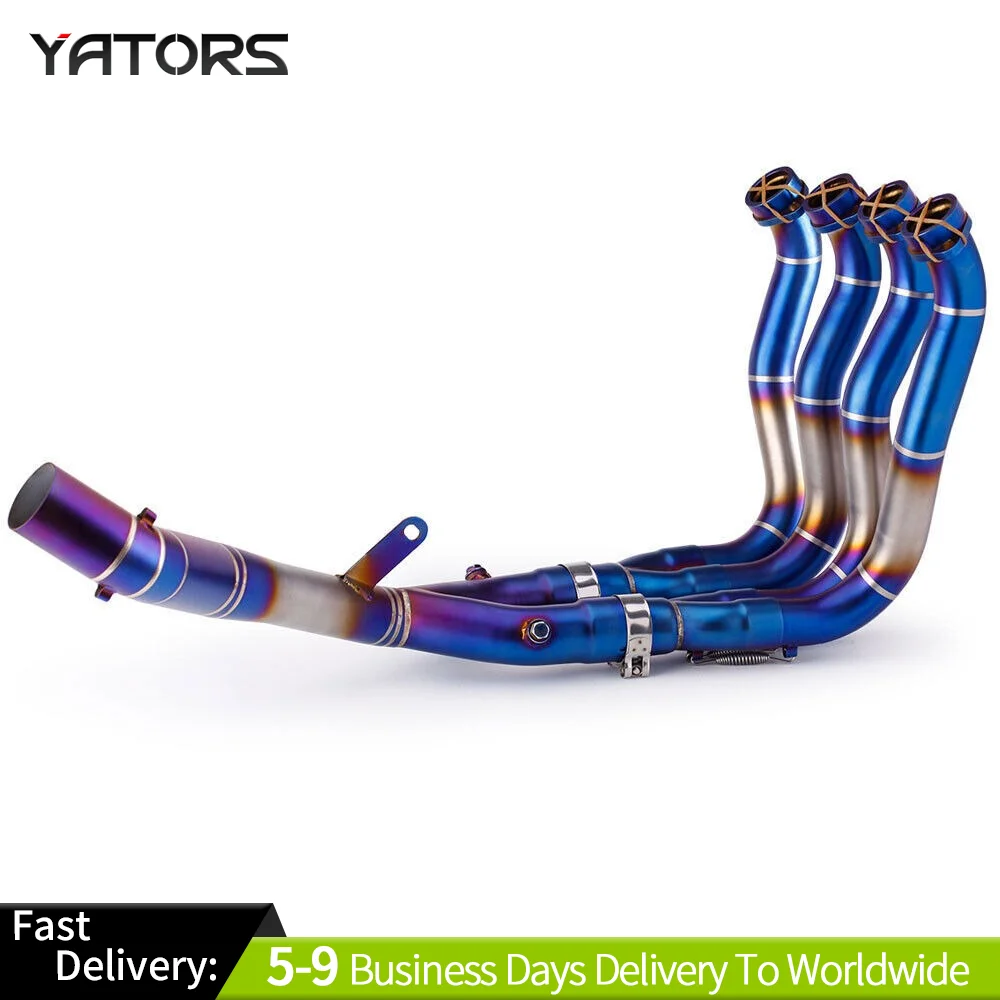 

Exhausts Pipes Full System Exhaust Tips Front Link Pipe For Yamaha MT-10 FZ10 2015-2021 Exhaust Systems
