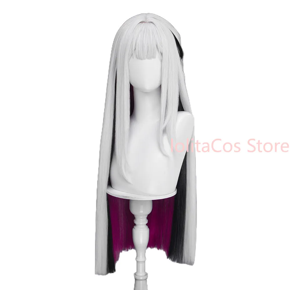 Honkai：Star Rail Nihilux Cosplay Wig Tricolor Long Hair Comic Con Props Role Play Accessories Girl Coser Gift Halloween Party view 5