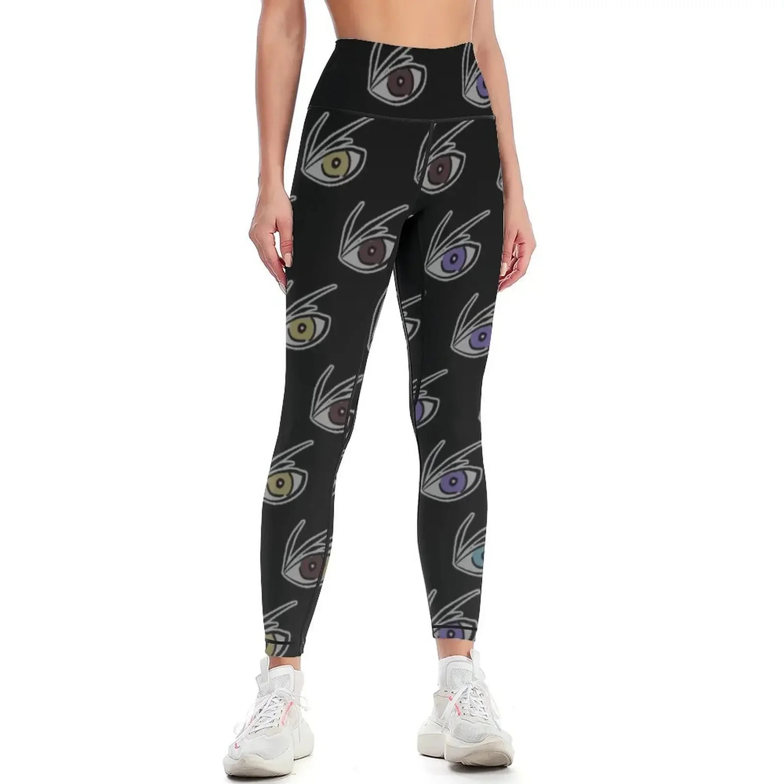

VFD Insignia Pattern - Black Leggings Women's gym fitness set gym harem pants sportswear woman gym 2025 Womens Leggings