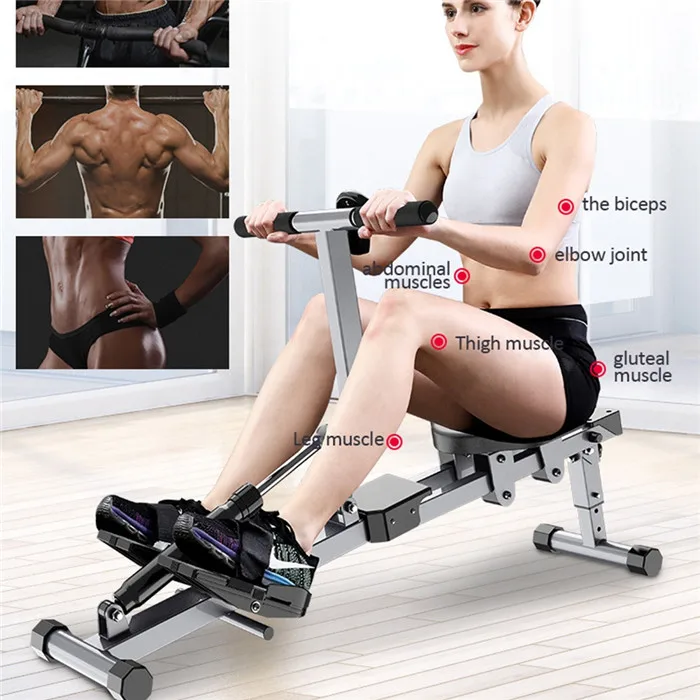 

Home Gym Aerobic Exercise Air Hydraulic Magnetic Rowing Machine Fitness Equipment