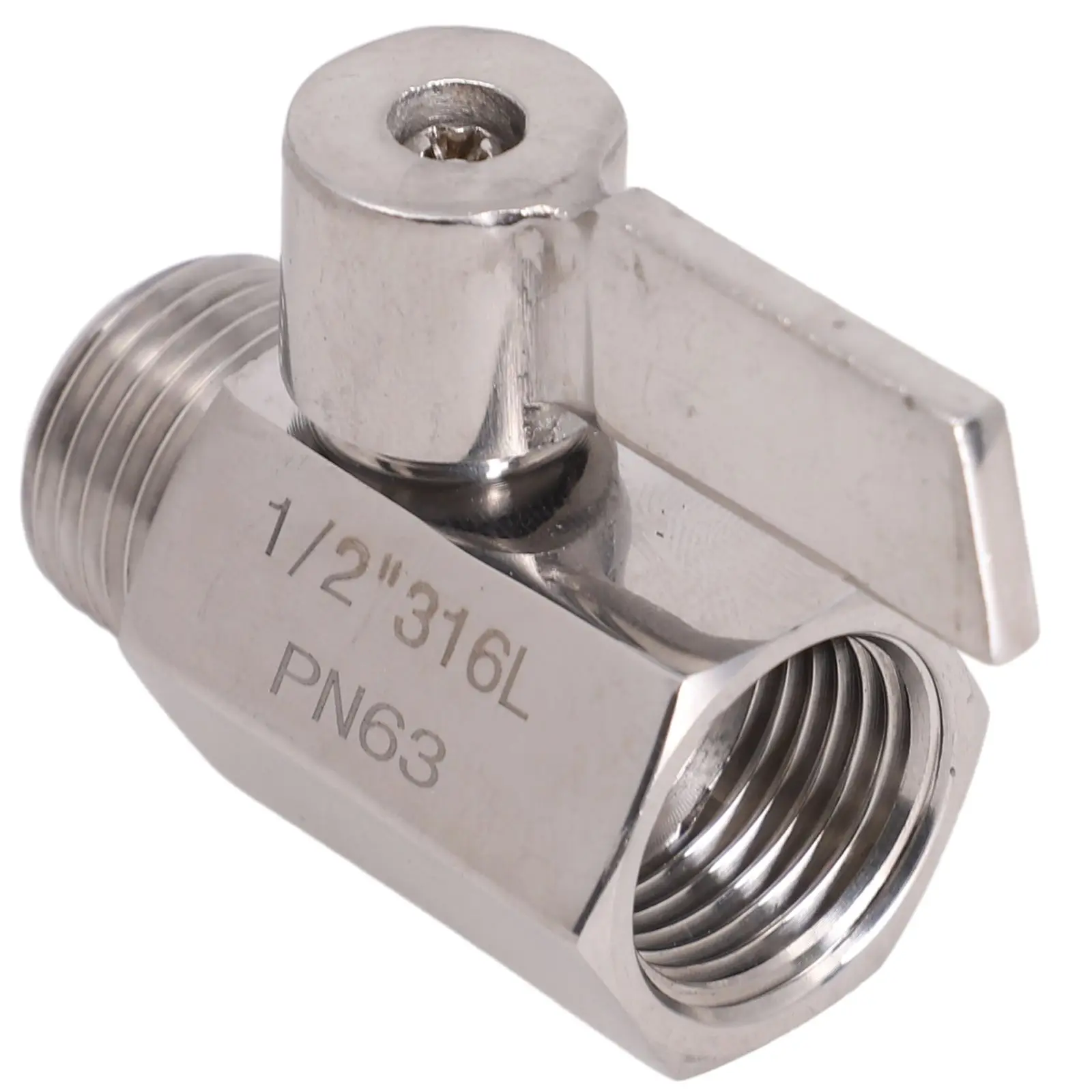 

NPT Thread Stop Valve Fittings Function Long Handle Note Package Reliable Specification Switch Compatible Kitchens