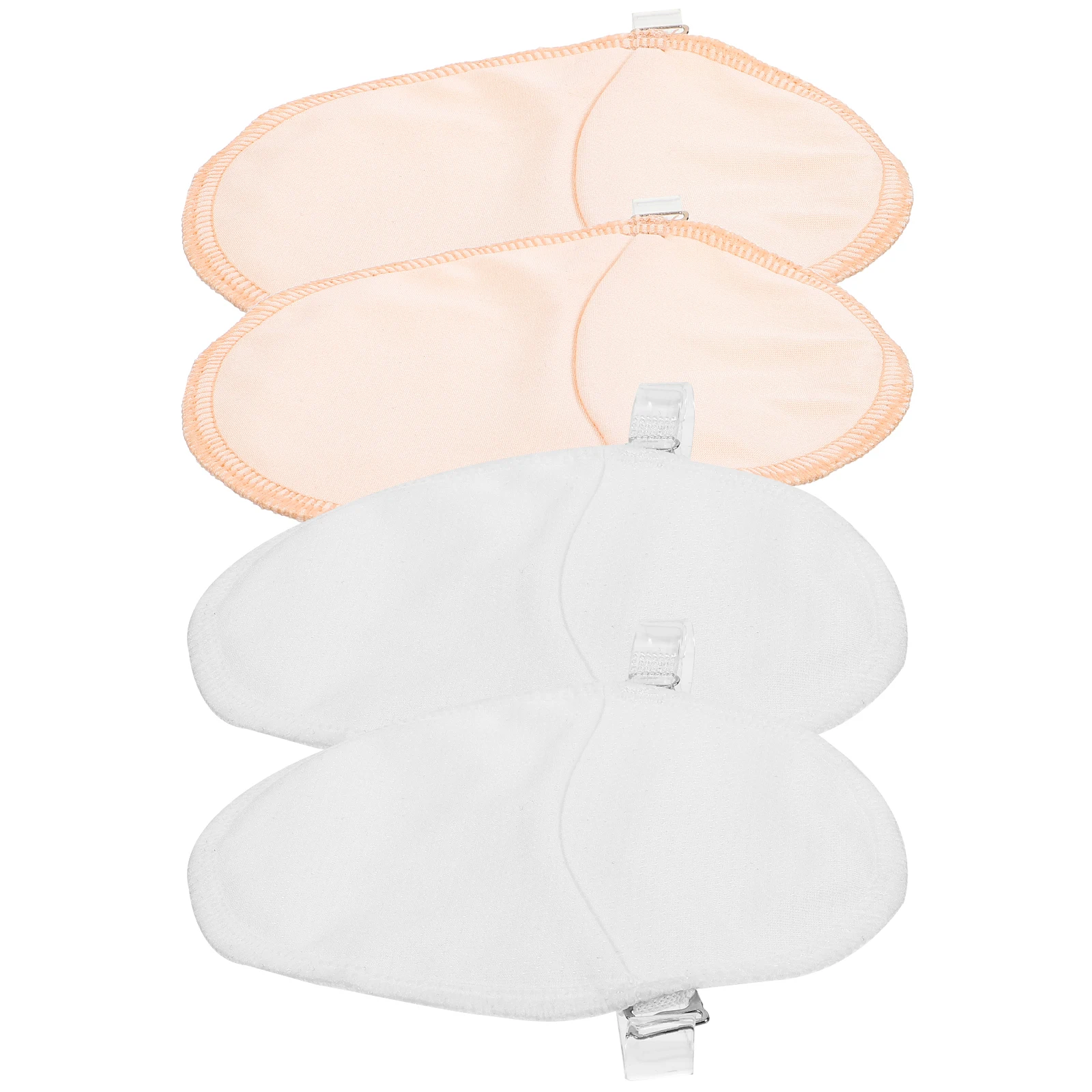 

1pcs Quick-drying Armpit Sweat Pad Invisible Underarm Block Liners T-shirt Protection White Milk Skin Color Washable Reusable