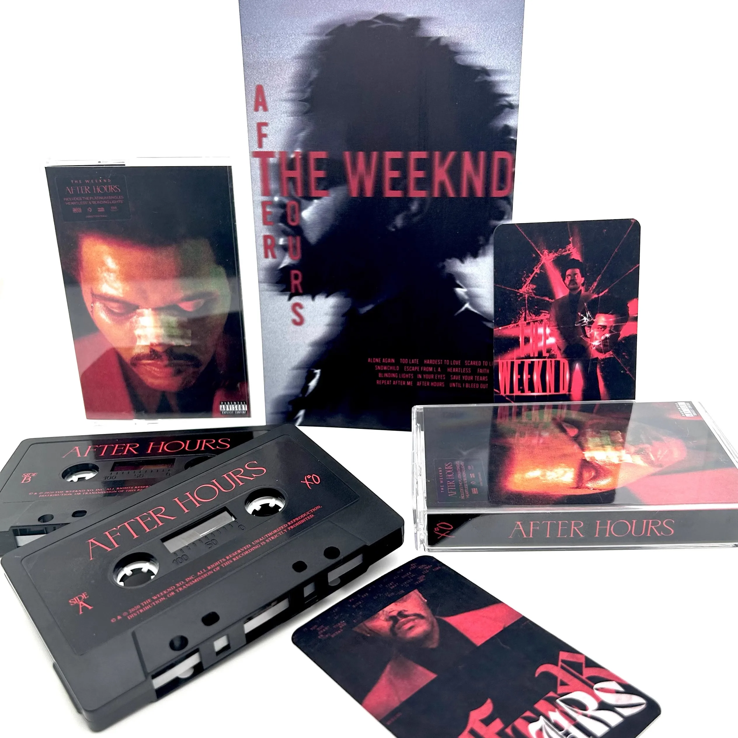 

R&B The Weeknd Music Tape After Hours Album Save Your Tears Cassettes Cosplay Walkman Recorder Car Soundtracks Box Party Music