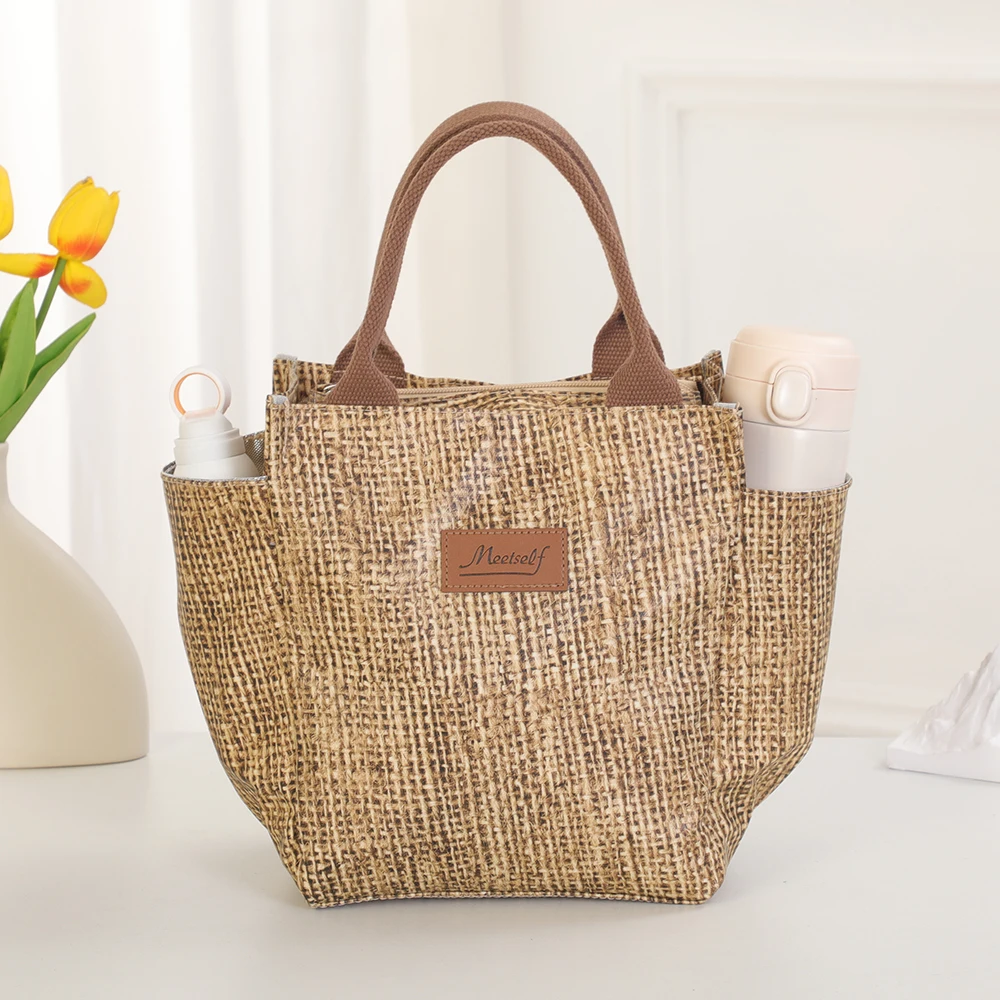 

Waterproof lunch bag, lunch box, insulated bag, travel handbag, thickened aluminum foil for taking food out