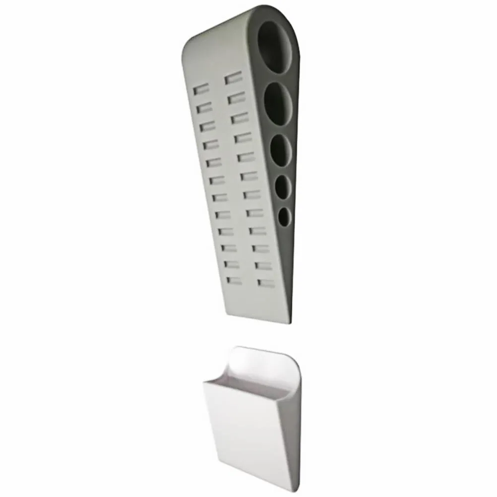 

Wedge Shaped Door Stopper Non Slip Buffer Protects Walls Hardware Mat Decorative Office Child Safe Tool Floor Door H Kit