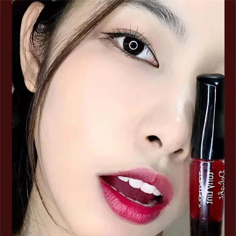 أحمر شفاه توني مولي ملمع شفاه كوري أصلي مكياج تجميل يدوم طويلاً أحمر شفاه ملمع شفاه مرطب غير لامع #3