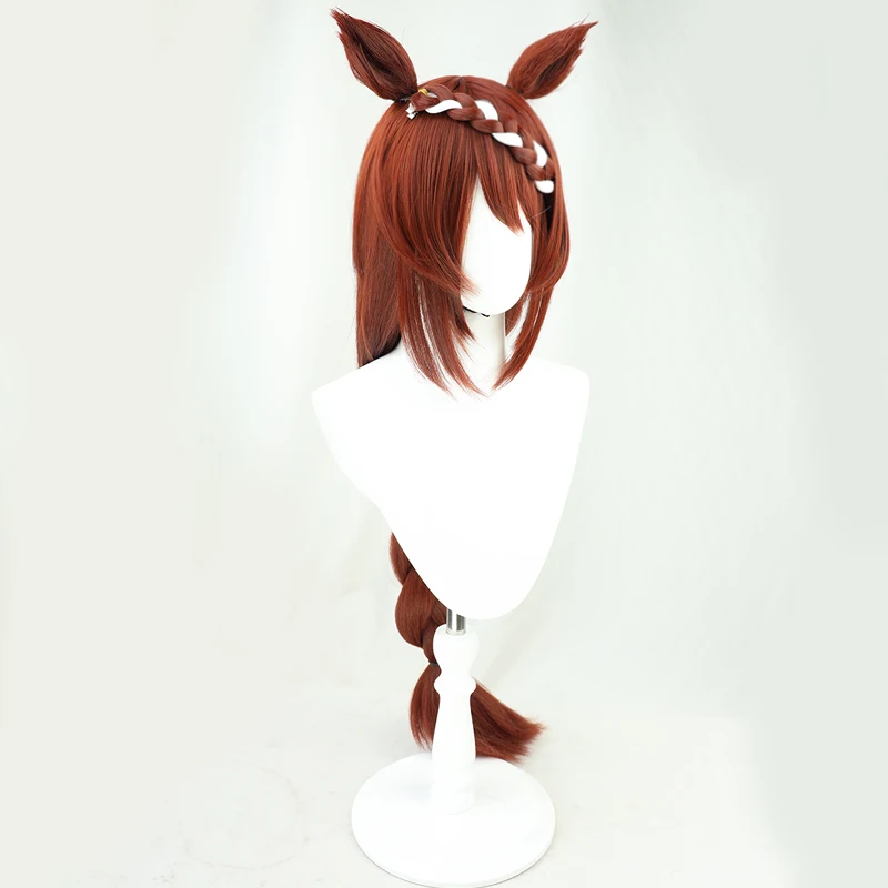 Spiel Pretty Derby Super Creek Cosplay Perücke High-speed Stayer Cosplay Haar Für Hallowmas Party Erwachsene Frauen Männer