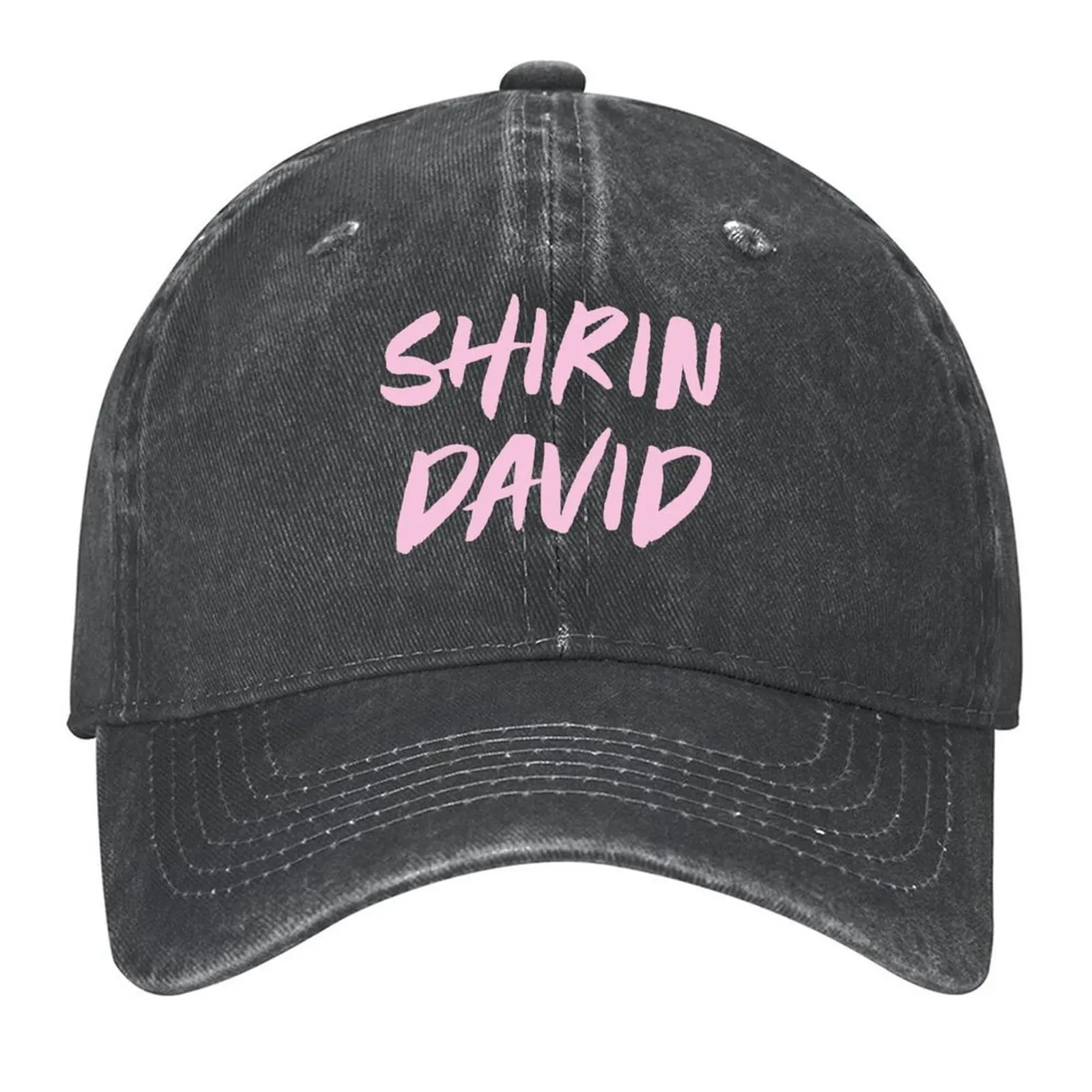

Shirin David pink Baseball Cap hiking hat Streetwear summer hat Funny hats Golf Women Men's
