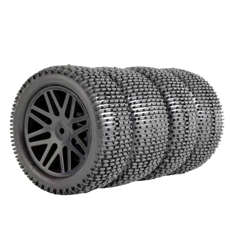 4 Stuks 85 Mm Banden Wiel Band Voor Wltoys 144001 124019 104001 Rc Auto Upgrade Onderdelen 1/10 1/12 1/14 Schaal Off Road Buggy