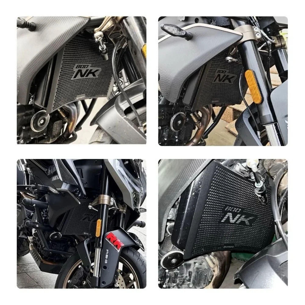 CFMOTO 800NK NK800 オートバイ修正されたラジエーター保護カバーアルミ合金ダストガードアクセサリー