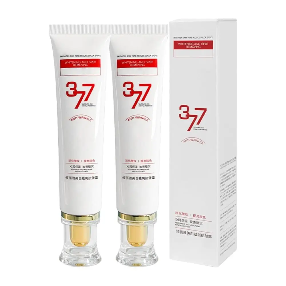 مع فيتامين C وحمض الهيالورونيك 377 كريم مضاد للتجاعيد مصحح البقع الداكنة لشد الوجه مرطب مضاد للشيخوخة ومجدد