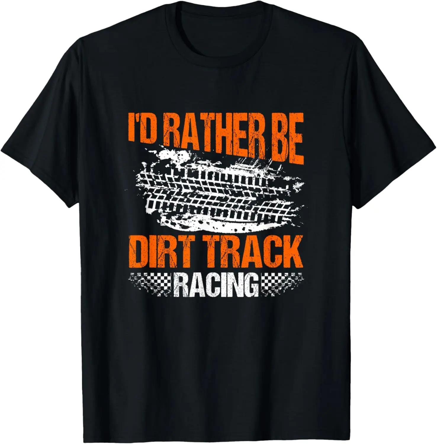 

Футболка I'd Rather Be Dirt Track Racing
