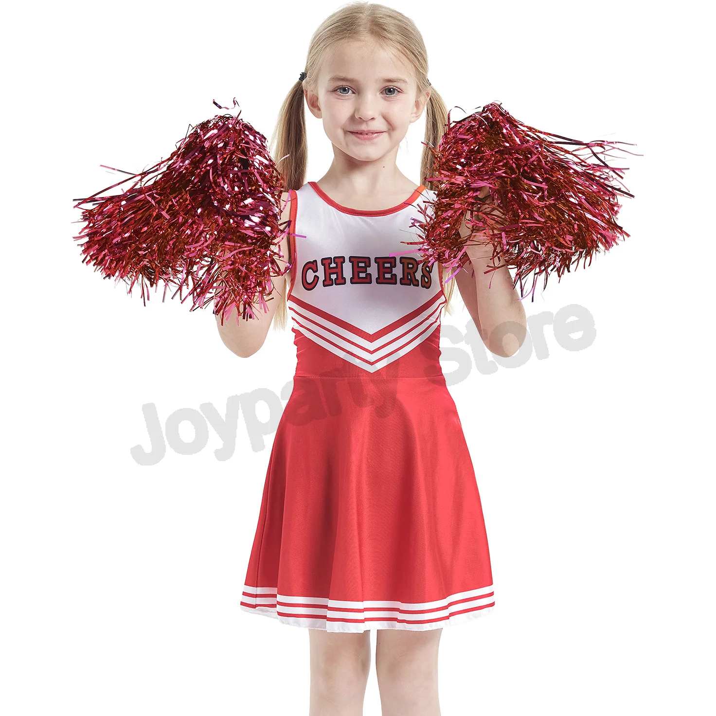 الأطفال التشجيع كرة القدم Babycue تنورة مرحلة الأداء التقليدي زي الأطفال الفتيات هالوين كرنفال زي