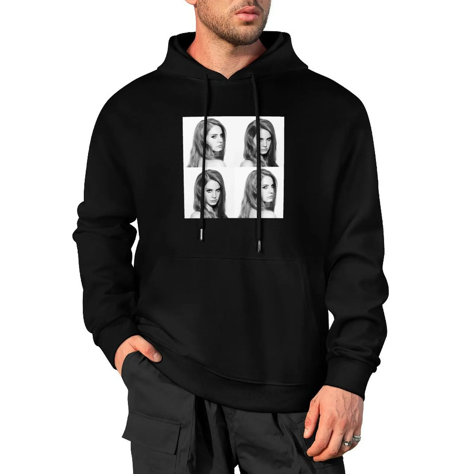 

Lana Del Rey Pullover Hoodie mens clothing streetwear men men's winter sweater designer hoodies