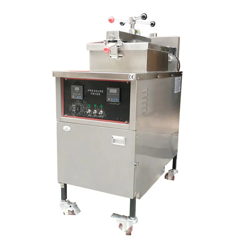 

American Fryer, Commercial High Pressure Fryer 25L Oil Filter Fryer Electric Temperature Control Chicken Pressure Fryer