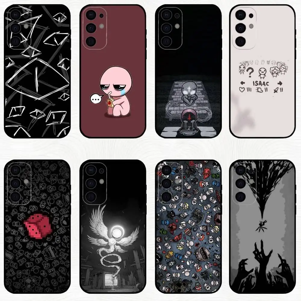 

The B-Binding Of I-Isaac Phone Case For Samsung S25,S24,S23,S22,S21,S20,Plus,Fe,Lite,Others Black Cover