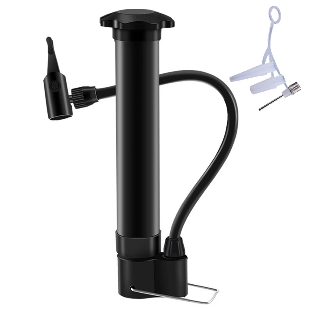 80PSI MTB Fahrradpumpe Schrader Ventil Fahrrad Bodenpumpe Leichter Ballon Reifenfüller für MTB Reifen Bälle Luftballons
