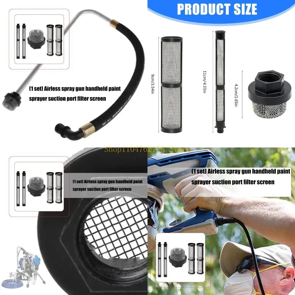 

Фильтрующая сетка для безвоздушных распылителей профессионального класса улучшает нанесение покрытия, лучшая распродажа