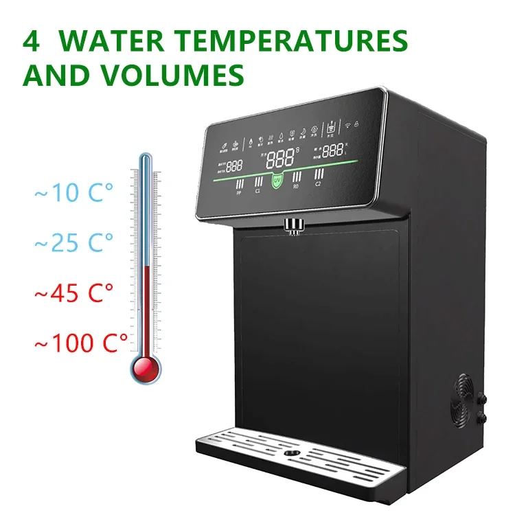 Ro Smart Water Filter Purification Home Water Filter Desktop Instant Hot Cold Water Purifier Dispenser