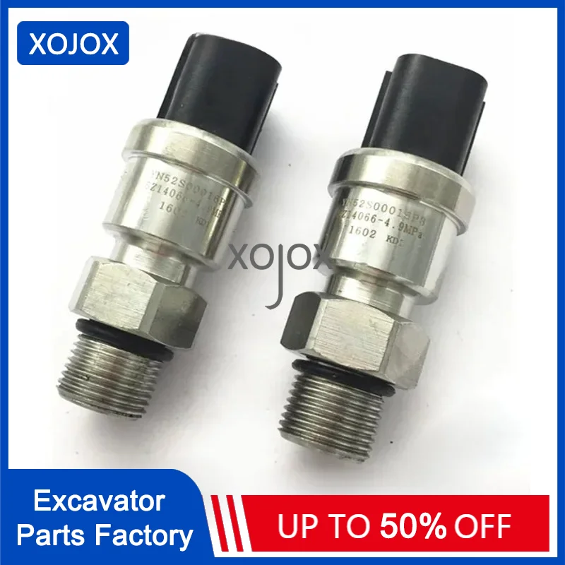 XOJOX For excavator Kobelco negative pressure sensor YN52S00016P3 4.9MPA