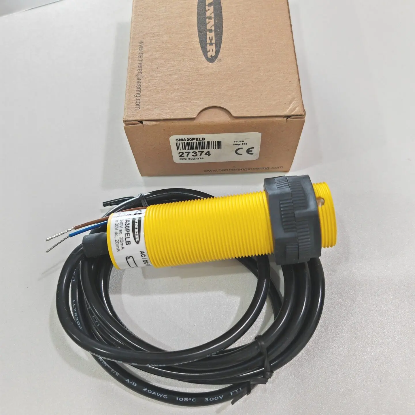 Brand New Spot SMA30PELB American Banner BANNER Photoelectric Sensor,