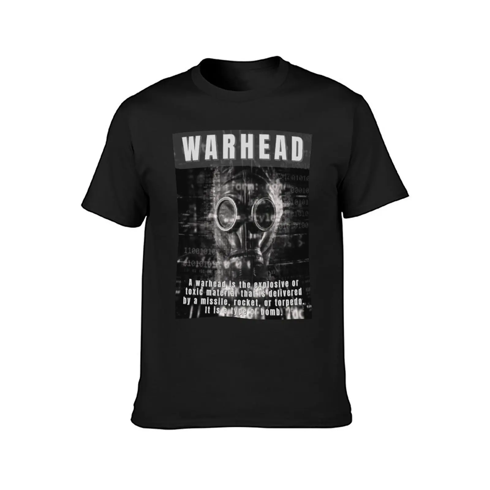 Warhead T-Shirt shirts graphic tees aesthetic clothes funnys oversizeds T-shirts for men cotton