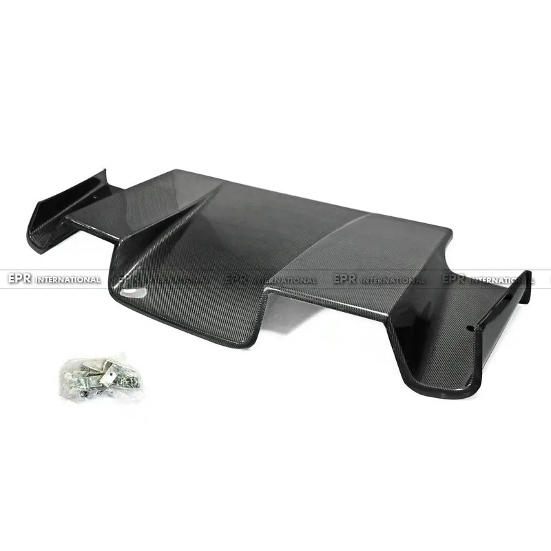 

SAAR Compatible with Honda S2000 Modification Parts Spoon Style Carbon Fiber Rear Spoiler Base Plate Track Rear Lip Addition