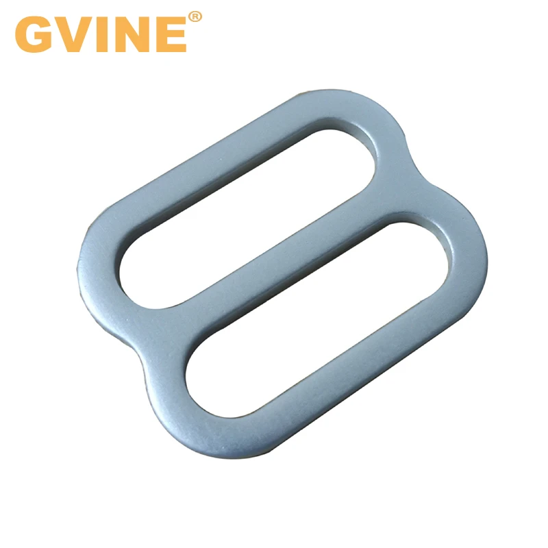 

10pcs Aluminum Tri Glide Slider Buckle Belt Metal Center Bar Adjuster Ring Buckle for Luggage Bag Backpack Strap Webbing 25mm
