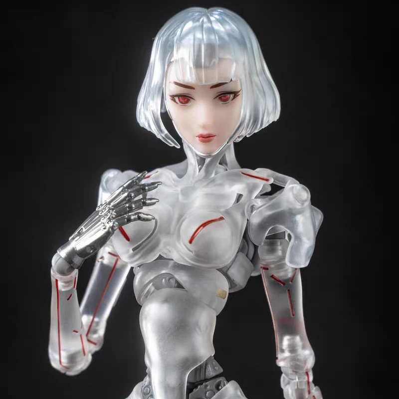 

Tcv Gukesi 1/12 Scale Articulated Action Figure - AI Agent Beauty Type Anime Collectible Model for Desktop Decoration Gift for