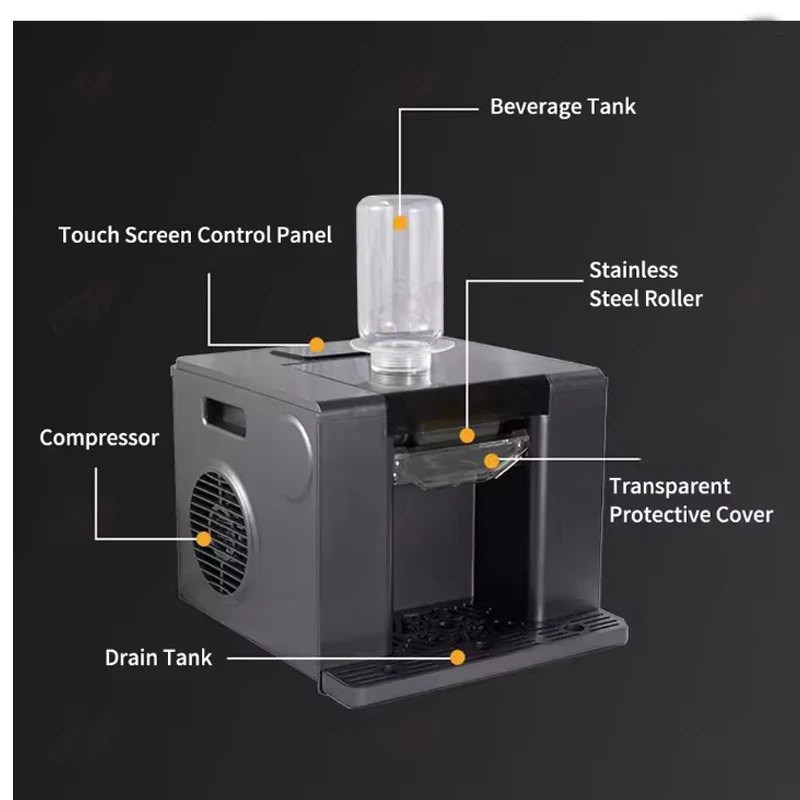 ثلاثة ألوان 220 فولت 110 فولت رقائق الثلج آلة صنع الثلج ندفة الثلج صانع الثلج ماكينة حلاقة التجارية الكهربائية صانع الثلج الثلجي