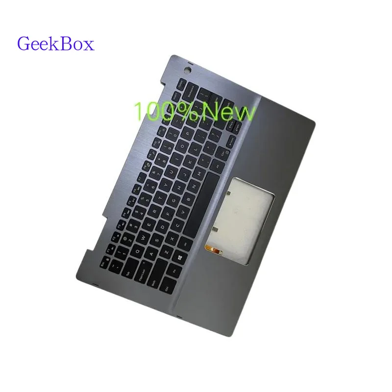 GK New 09VMHF 9VMHF For Dell Inspiron 5482 5485 5491 Palmrest Backlit Keyboard