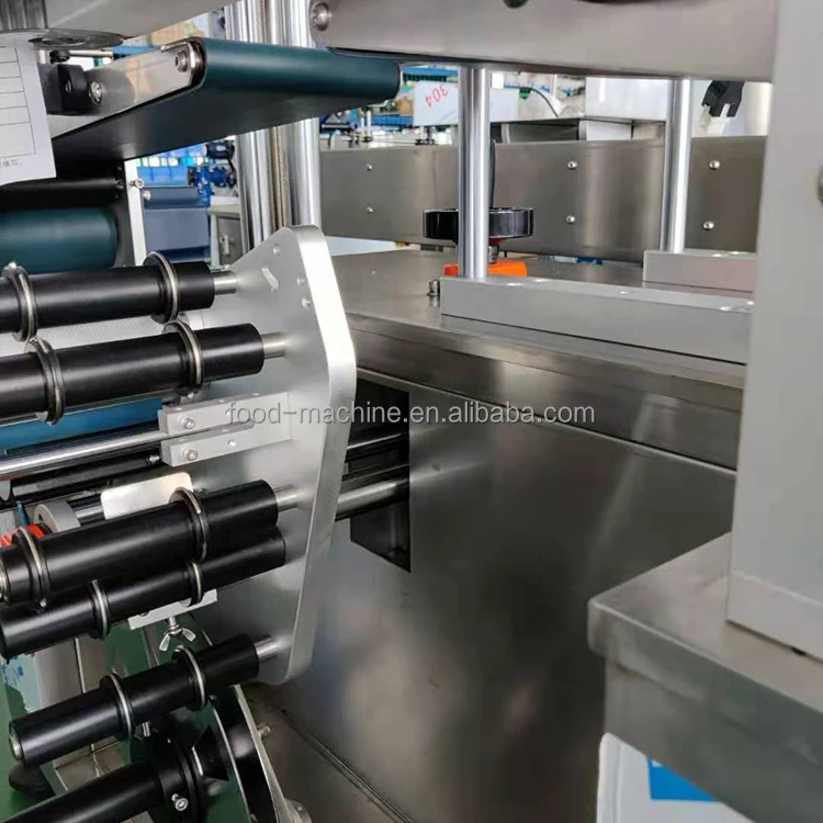 مصنع بيع التلقائي سطح مسطح علامة صندوق ورقي الكتب صينية ملصق آلة وضع العلامات العلوية والسفلية #2