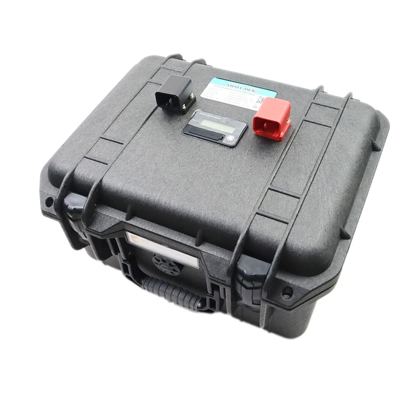 12 فولت 30 أمبير 50 أمبير 100 أمبير 120 أمبير 150 أمبير LiFePO4 بطارية سعة كبيرة LED مع بلوتوث DIY12.8 فولت بطارية محمولة قابلة للشحن في الهواء الطلق #5