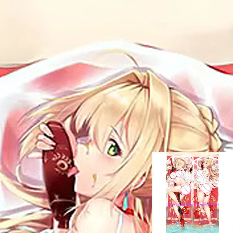 

Dakimakura Anime Pillow Cover Beautiful Girl Double Sided Print 2Way Cushion Cover Xmas