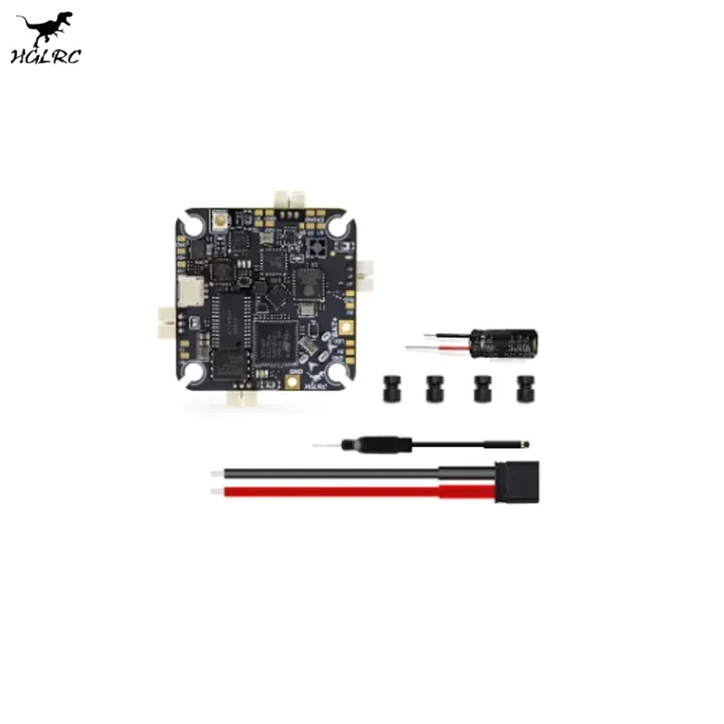 HGLRC SPECTER F411 12A AIO Kontroler Lotu F411 12A 4w1 ESC 400mW UART ELRS 2.4G 2-4S LiPo 25.5X25.5mm do Drona FPV