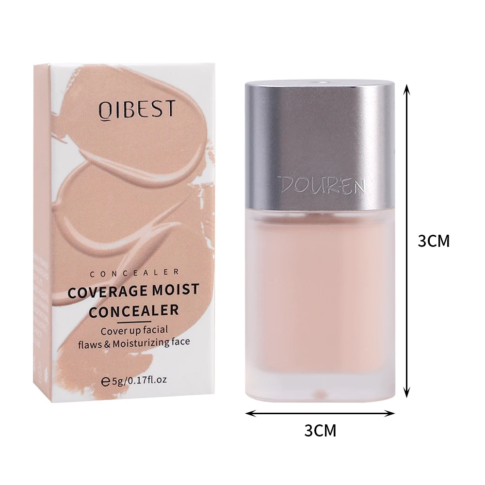 Hydrating Concealer Moisturizing Uneven Skin Tone Anti Dark Circle Freckle Foundation Waterproof High Coverage Concealer Makeup