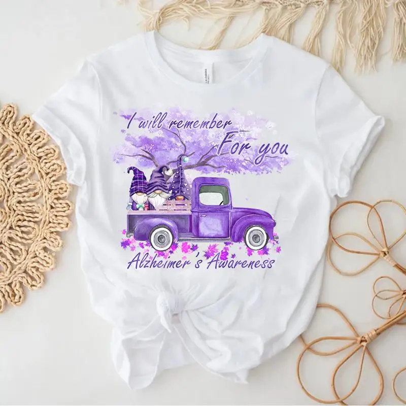 Memories Matter Gnome I Will Remember For You Alzheimer s Awareness Shirt