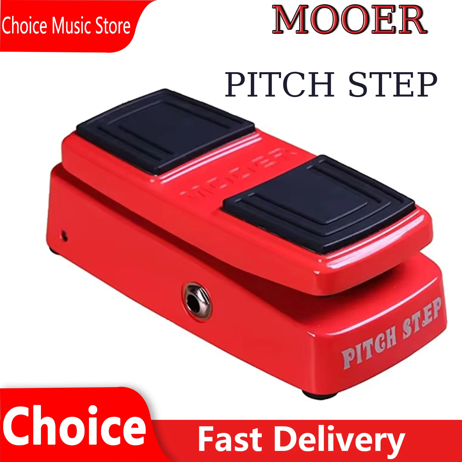

Гитарная педаль эффектов MOOER PITCH STEP: изменение тональности, гармонические эффекты, сенсорный переключатель, True Bypass, аксессуары для гитары