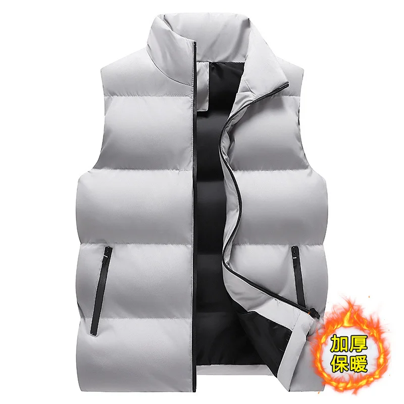 2023 autunno e inverno nuovo gilet in cotone stagione maschile casual versione coreana del cappotto caldo gilet giovanile sottile e bello di tendenza