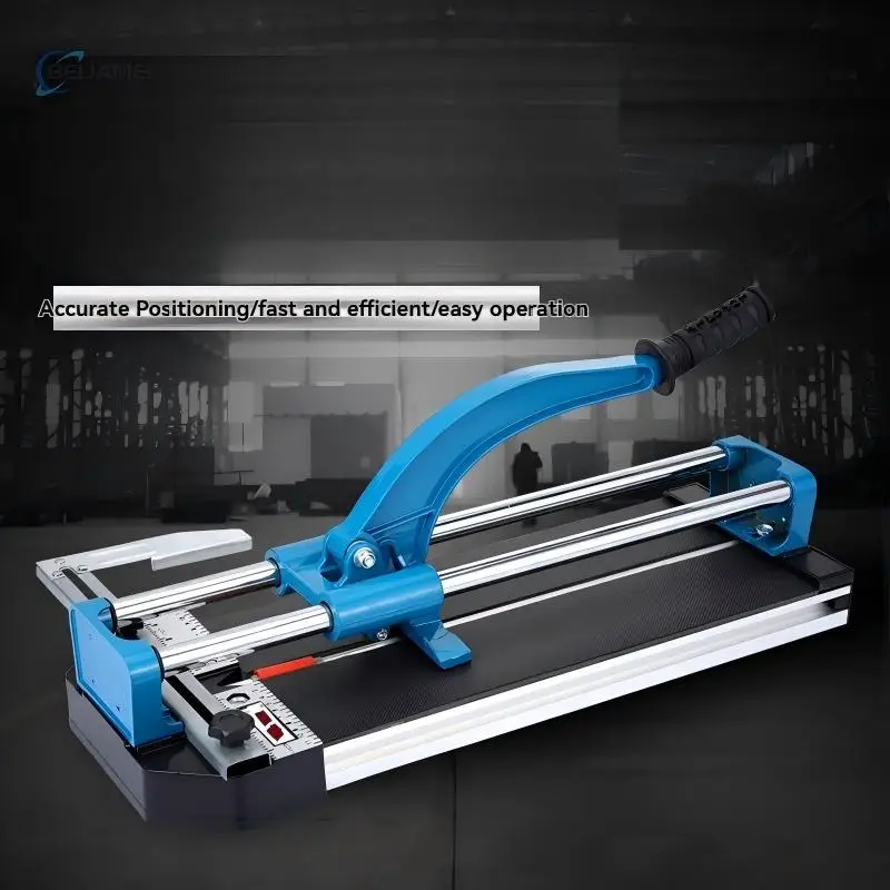 Small & Portable Manual Tile Push Cutter (Tile Cutter) – With Parallel Bar Rail, Cutting Length 300/400/600/800/1000mm