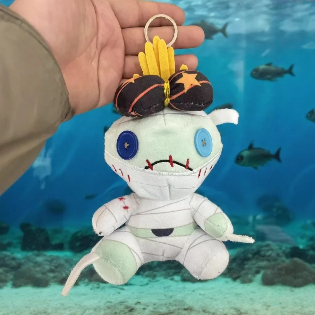 Neue Sanrio süße Plüsch Golden Retriever Mumie Puppe hässliche Baby Stofftier Kinder Geburtstag Weihnachten Geschenk Spielzeug für Kinder Plüschtier