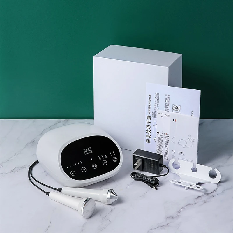 2 in 1 ใหม่ล่าสุด Ultrasonic Lifting Beauty Machine Anti-aging กําจัดริ้วรอยการสั่นสะเทือนนวด Homeuse สําหรับ Body Face Eye