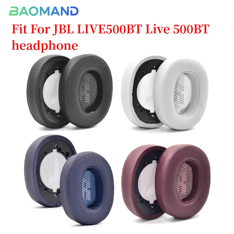 

Replacement Ear Pads for JBL LIVE500BT Live 500BT Headphones Ear Cushions, Headset Earpads, Ear Cups Earmuffs