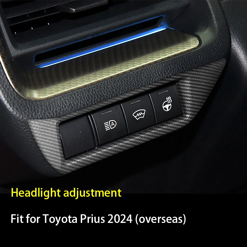 

For 24 Toyota Prius Interior Modification Dashboard Dial Knob Decoration Sticker