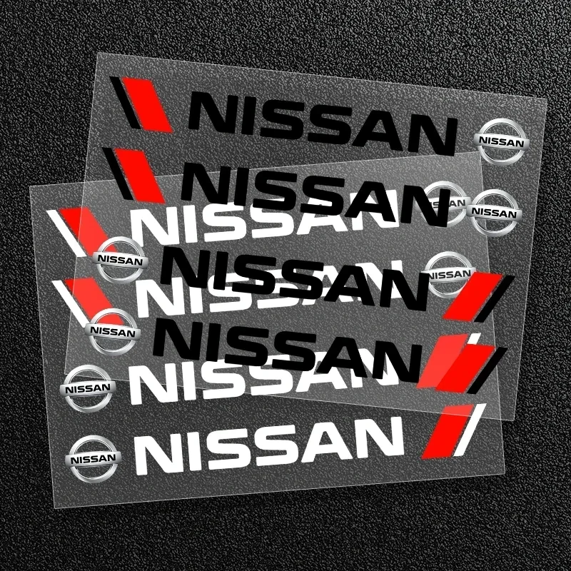 4PCS Car Styling Door Handle Decoration Stickers Decals For Nissan J10 X-Trail Qashqai Juke Leaf Micra NOTE Patrol Gadgets