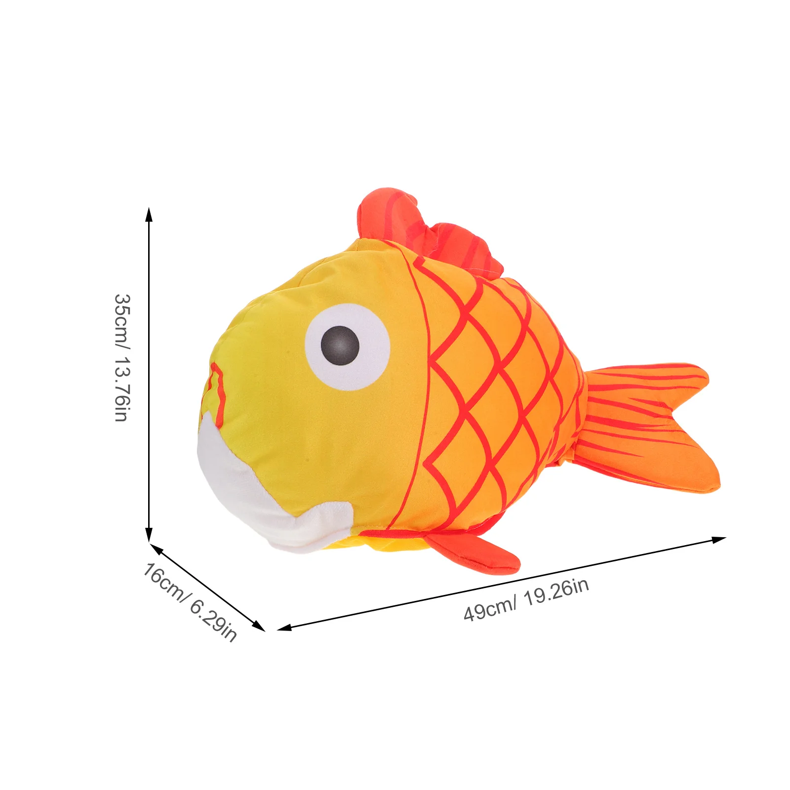 قبعة كارتون مارين لايف كوي على شكل سمكة، قبعة حيوانات محشوة ناعمة لجميع القديسين وأعياد الميلاد وحفلات الكريسماس #3